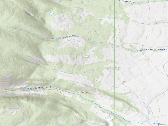 USGS topographic map of Meadow