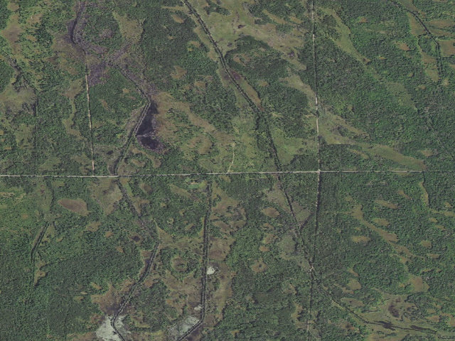 Aerial image of Meadow Valley Wildlife Area – Designated Primitive Camp Site (OSM "Meadow Valley W")