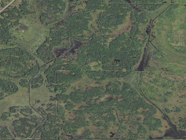 Aerial image of Meadow Valley Wildlife Area – Designated Primitive Camp Site (OSM "MVWA 4")