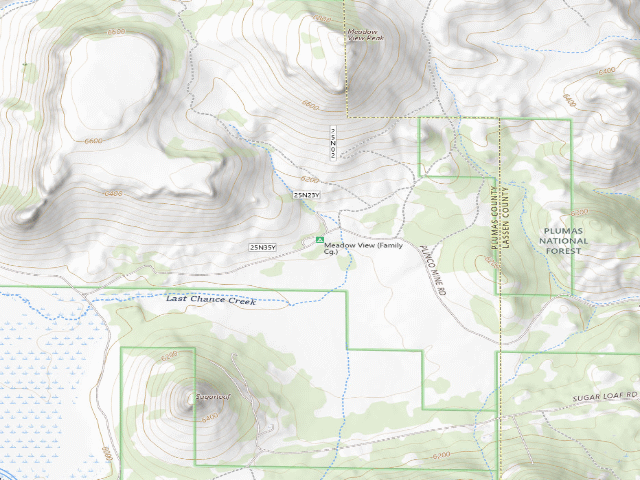 USGS topographic map of Meadow View (Family Cg.)