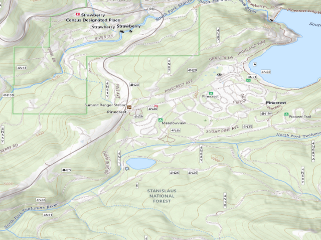 USGS topographic map of Meadowview