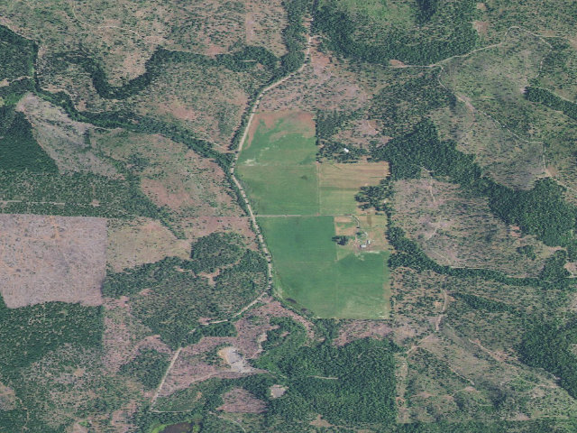 Aerial image of Medco Pond Dispersed Camping