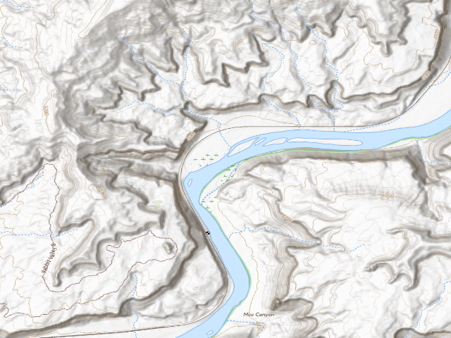 USGS topographic map of Mee Corner