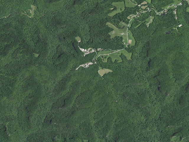 Aerial image of Menifee County Dispersed Rec. Sites