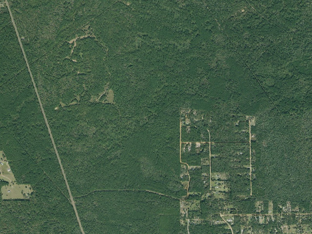 Aerial image of Mercy Camp