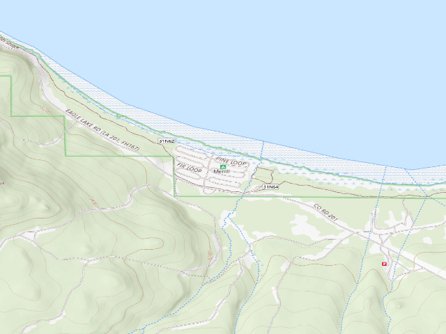 USGS topographic map of Merrill