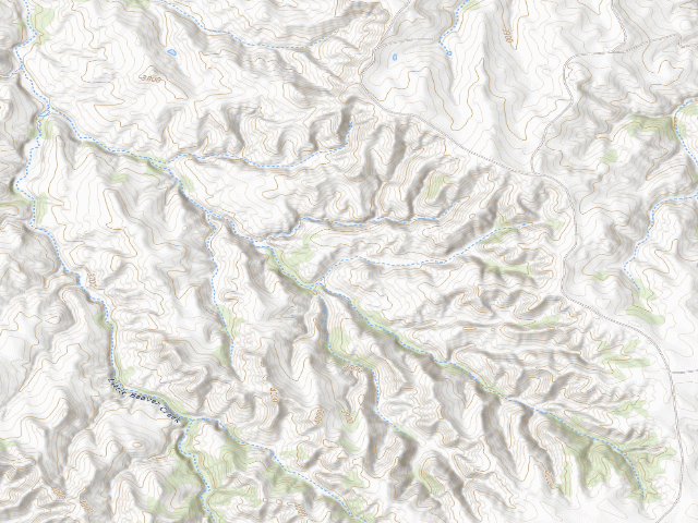 USGS topographic map of Metcalf WMA