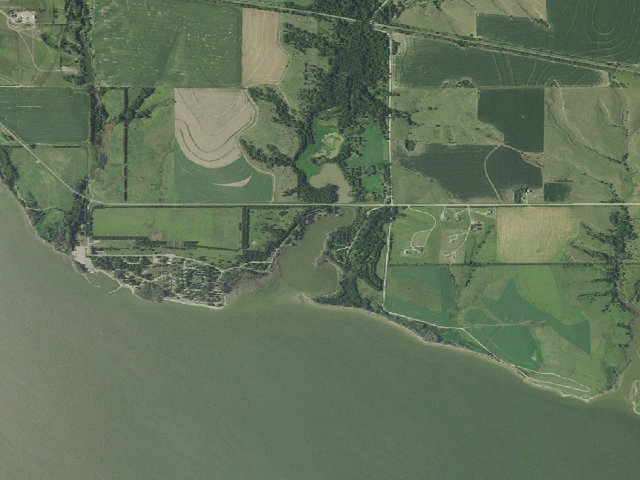 Aerial image of Methodist Cove Park (Harlan County Lake)