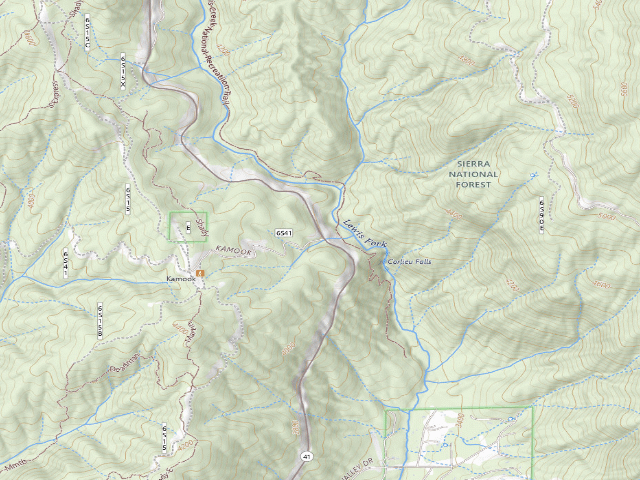 USGS topographic map of Miami Staging Area