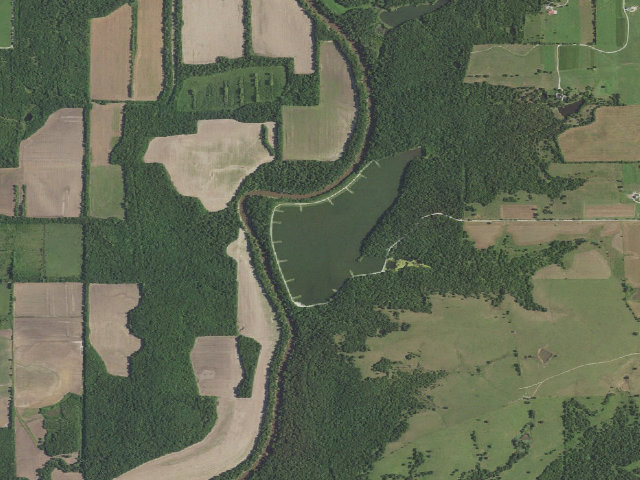 Aerial image of Miami State Fishing Lake