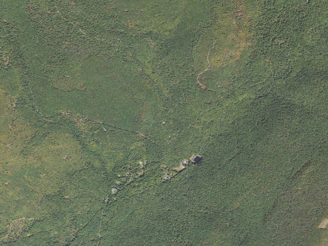 Aerial image of Michaux State Forest roadside campsite 024 Swift Run