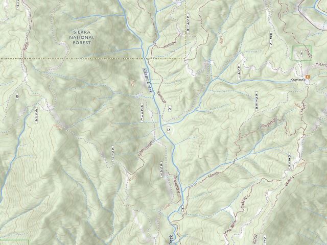 USGS topographic map of Middle Bridge