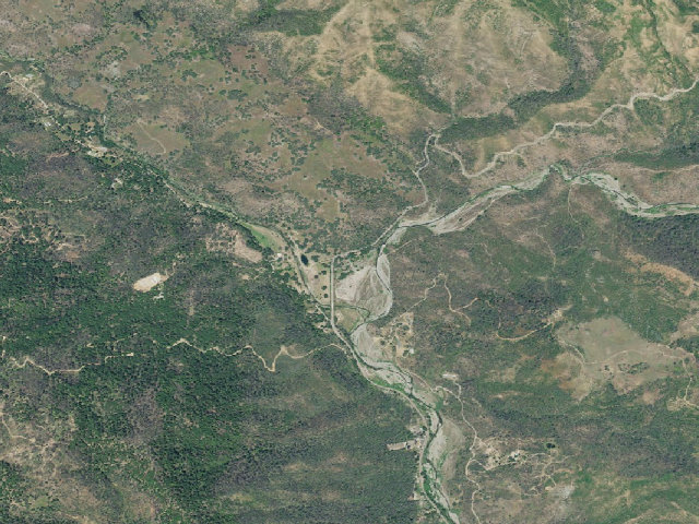 Aerial image of Middle Creek