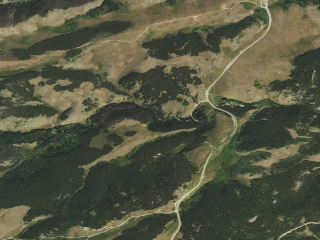 Aerial image of Middle Fork
