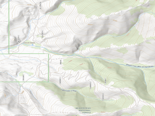 USGS topographic map of Middle
