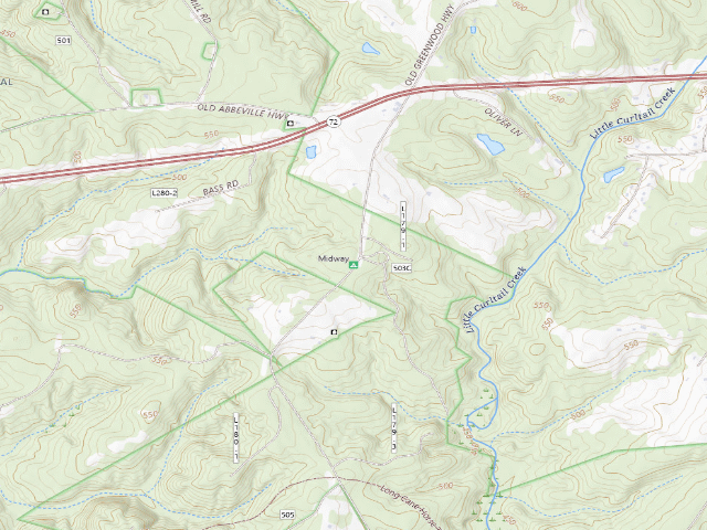 USGS topographic map of Midway