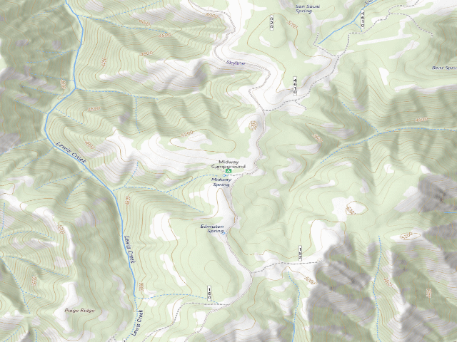 USGS topographic map of Midway