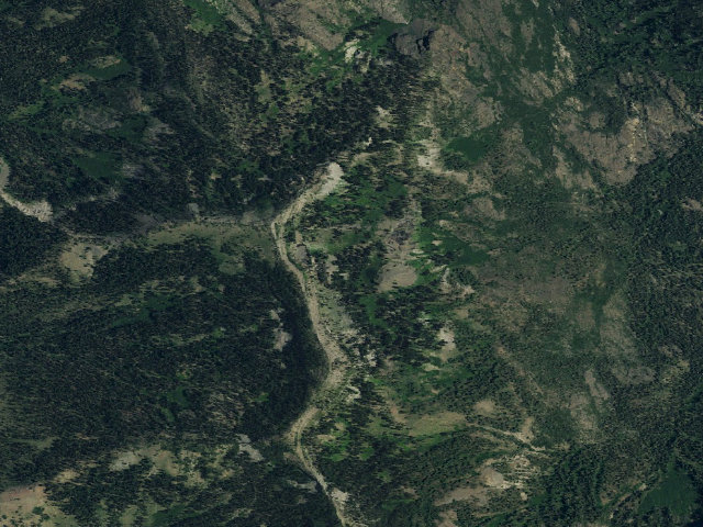 Aerial image of Mildred Lakes