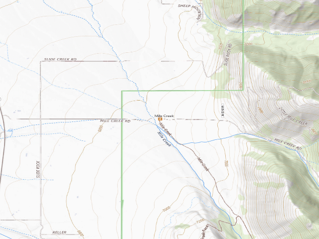 USGS topographic map of Milecrpark