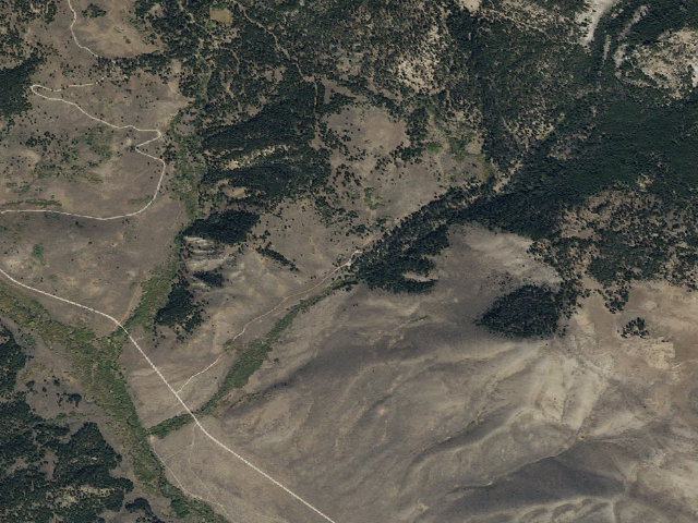 Aerial image of Mill Creek Trailhead & Campground