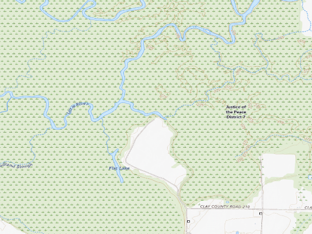 USGS topographic map of Mill Lake Camping Area