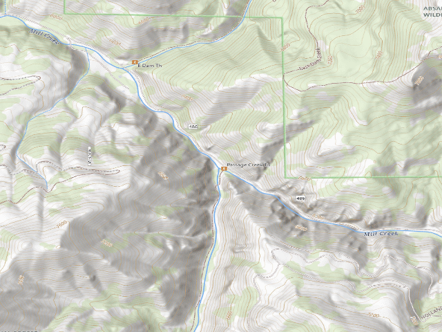 USGS topographic map of Millcr63