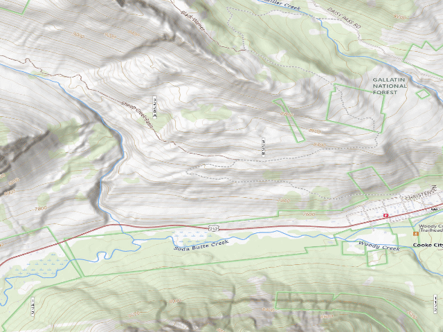 USGS topographic map of Miller-001