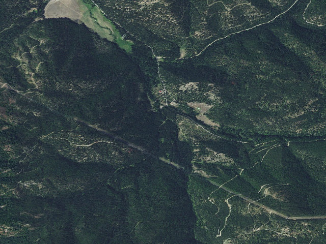 Aerial image of Miller Creek Road 464