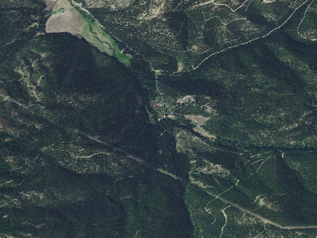 Aerial image of Miller Creek Road 464