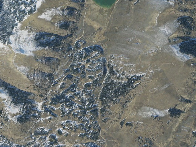 Aerial image of Miller Flat Reservoir Cg