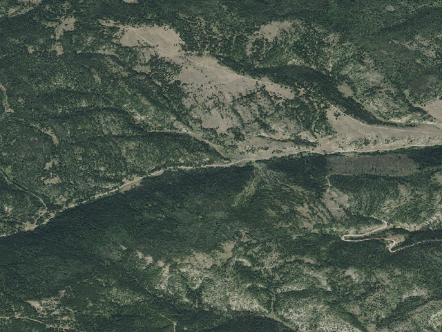 Aerial image of Miller Gulch Rd 831-10