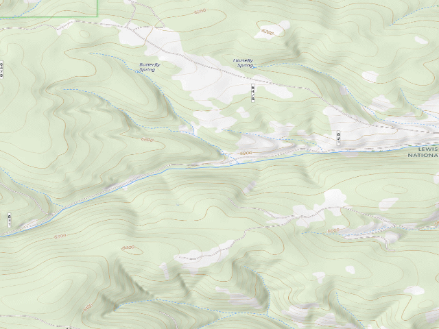 USGS topographic map of Miller Gulch Rd 831-10