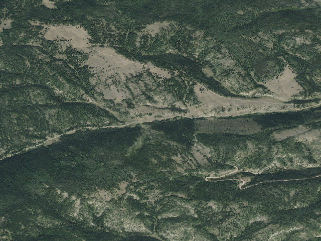 Aerial image of Miller Gulch Rd  831-7