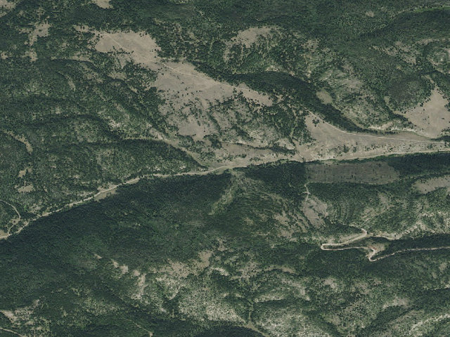 Aerial image of Miller Gulch Rd 831-9