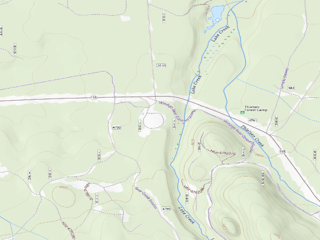 USGS topographic map of Millsite
