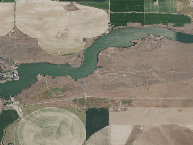 Aerial image of Milner Historic Recreation Area