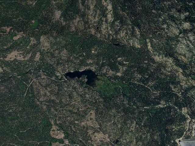 Aerial image of Milton Reservoir
