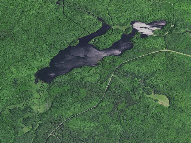 Aerial image of Mineral Lake Cg