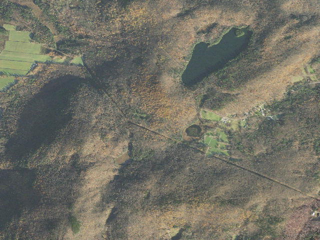 Aerial image of Minerva Hinchey Shelter