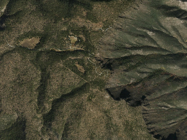 Aerial image of Mingus Mountain Campground