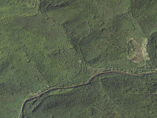 Aerial image of Minister Creek Campground & Trailhead
