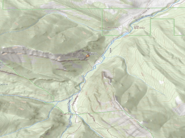 USGS topographic map of Missioncr01