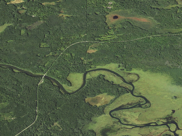 Aerial image of Mississippi River 3 C31