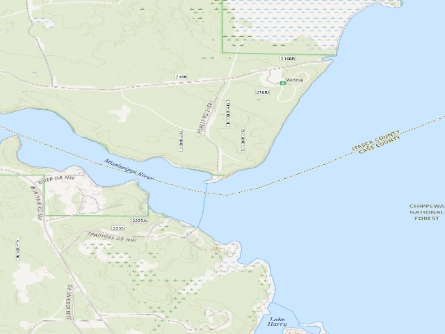 USGS topographic map of Mississippi River Governors Point C37