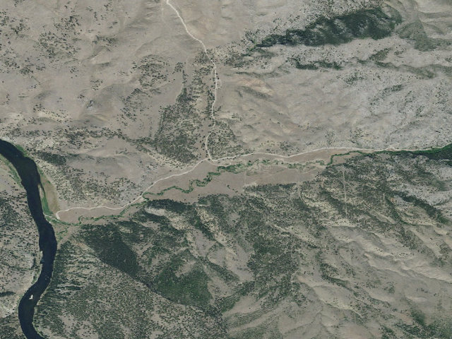 Aerial image of Missouri River/Jim Ball Gfa - Beaver Creek N Cua