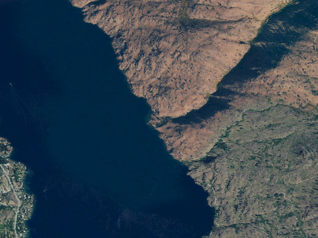 Aerial image of Mitchell Creek
