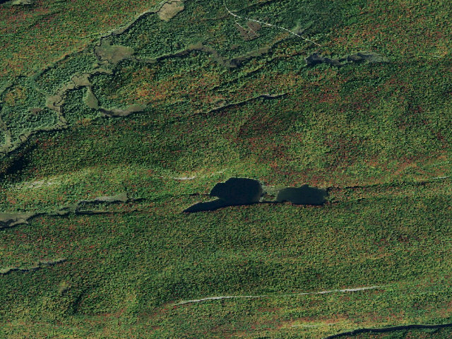 Aerial image of Mitchell (Moose River Plains Wild Forest)