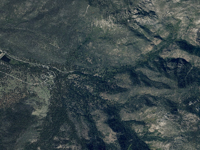 Aerial image of Mitt Moody Campground
