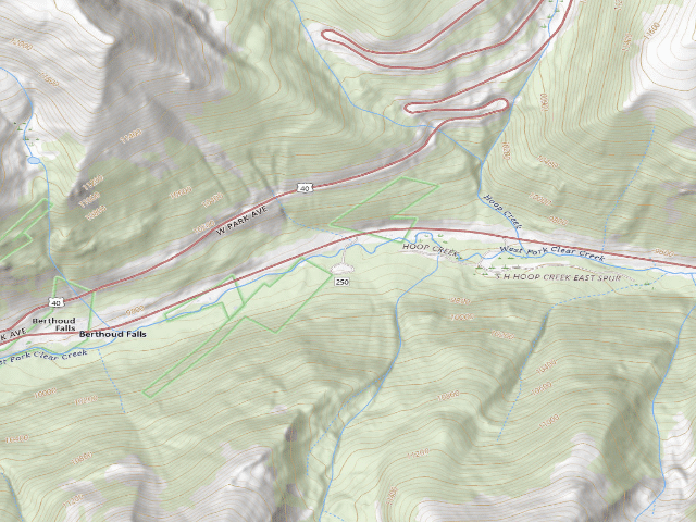 USGS topographic map of Mizpah