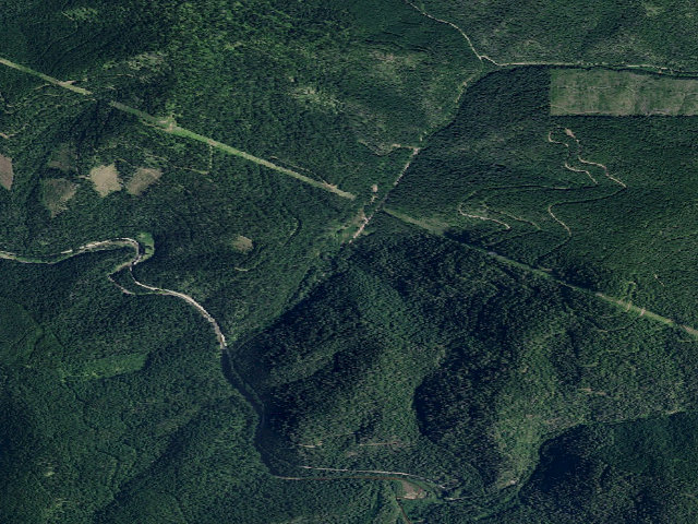Aerial image of Mm 0.5 F.P. Disp. Site #55